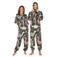 thumbnail image 1 of FORMRS Onesies Pajama for Adults Unisex Hoodie Winter Jumpsuit One Piece Sleepwear, Sizes S-2XL, Gray Dinosaur, 1 of 7