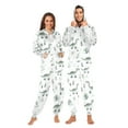 thumbnail image 1 of FORMRS Onesies Pajama for Adults Unisex Hoodie Winter Jumpsuit One Piece Sleepwear, Sizes S-2XL, Green Dinosaur Pattern, 1 of 7
