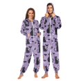 thumbnail image 1 of FORMRS Onesies Pajama for Adults Unisex Hoodie Winter Jumpsuit One Piece Sleepwear, Sizes S-2XL, Halloween Cats, 1 of 7
