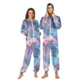 thumbnail image 1 of FORMRS Onesies Pajama for Adults Unisex Hoodie Winter Jumpsuit One Piece Sleepwear, Sizes S-2XL, Pink Marble Pattern, 1 of 7