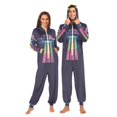 thumbnail image 1 of FORMRS Onesies Pajama for Adults Unisex Hoodie Winter Jumpsuit One Piece Sleepwear, Sizes S-2XL, Purple UFO, 1 of 7