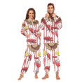 thumbnail image 1 of FORMRS Onesies Pajama for Adults Unisex Hoodie Winter Jumpsuit One Piece Sleepwear, Sizes S-2XL, Red Lobster, 1 of 7