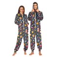 thumbnail image 1 of FORMRS Onesies Pajama for Adults Unisex Hoodie Winter Jumpsuit One Piece Sleepwear, Sizes S-2XL, Small Space Pattern, 1 of 7