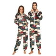 thumbnail image 1 of FORMRS Onesies Pajama for Adults Unisex Hoodie Winter Jumpsuit One Piece Sleepwear, Sizes S-2XL, White Lucky Cat, 1 of 7