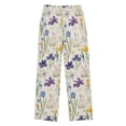 thumbnail image 1 of FORMRS Boys Pajama Pants with Pockets Size 11-12Y Kids Lounge Sleep Bottoms, Blue Floral Rabbit, 1 of 8