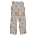 thumbnail image 1 of FORMRS Boys Pajama Pants with Pockets Size 11-12Y Kids Lounge Sleep Bottoms, Cartoon Bear, 1 of 8