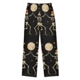 thumbnail image 1 of FORMRS Boys Pajama Pants with Pockets Size 13-14Y Kids Lounge Sleep Bottoms, Black Halloween Dancing, 1 of 8