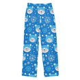 thumbnail image 1 of FORMRS Boys Pajama Pants with Pockets Size 13-14Y Kids Lounge Sleep Bottoms, Blue Bears, 1 of 8