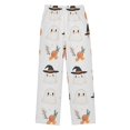 thumbnail image 1 of FORMRS Boys Pajama Pants with Pockets Size 13-14Y Kids Lounge Sleep Bottoms, Orange Magical Halloween, 1 of 8