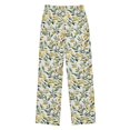 thumbnail image 1 of FORMRS Kids Pajama Pants with Pockets Size 6-8Y Boys Lounge Sleep Bottoms, Autumn Greenery, 1 of 8