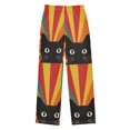 thumbnail image 1 of FORMRS Boys Pajama Pants with Pockets Size 6-8Y Kids Lounge Sleep Bottoms, Black Cat, 1 of 8