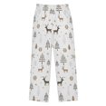 thumbnail image 1 of FORMRS Boys Pajama Pants with Pockets Size 6-8Y Kids Lounge Sleep Bottoms, Christmas Forest, 1 of 8