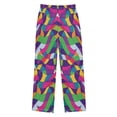 thumbnail image 1 of FORMRS Boys Pajama Pants with Pockets Size 6-8Y Kids Lounge Sleep Bottoms, Colorful Plaid, 1 of 8