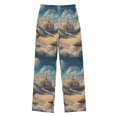 thumbnail image 1 of FORMRS Boys Pajama Pants with Pockets Size 6-8Y Kids Lounge Sleep Bottoms, Floating Whale, 1 of 8
