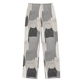 thumbnail image 1 of FORMRS Kids Pajama Pants with Pockets Size 6-8Y Boys Lounge Sleep Bottoms, Gray Cute Cats, 1 of 8