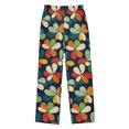 thumbnail image 1 of FORMRS Boys Pajama Pants with Pockets Size 6-8Y Kids Lounge Sleep Bottoms, Green Clover Pattern, 1 of 8