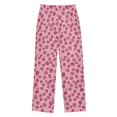 thumbnail image 1 of FORMRS Boys Pajama Pants with Pockets Size 6-8Y Kids Lounge Sleep Bottoms, Strawberry Bliss, 1 of 8