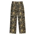 thumbnail image 1 of FORMRS Boys Pajama Pants with Pockets Size 9-10Y Kids Lounge Sleep Bottoms, Golden Elegance, 1 of 8