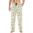thumbnail image 1 of FORMRS Mens Pajama Pants with Pockets Sleepwear Lounge Bottoms Sizes S-2XL, Autumn Greenery, 1 of 7