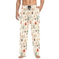 thumbnail image 1 of FORMRS Mens Pajama Pants with Pockets Sleepwear Lounge Bottoms Sizes S-2XL, Autumn Leaves, 1 of 7