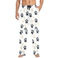 thumbnail image 1 of FORMRS Mens Pajama Pants with Pockets Sleepwear Lounge Bottoms Sizes S-2XL, Black Cat Paw, 1 of 7
