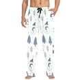 thumbnail image 1 of FORMRS Mens Pajama Pants with Pockets Sleepwear Lounge Bottoms Sizes S-2XL, Cartoon Snowmen, 1 of 7