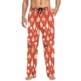 thumbnail image 1 of FORMRS Mens Pajama Pants with Pockets Sleepwear Lounge Bottoms Sizes S-2XL, Christmas Ornaments Pattern, 1 of 7
