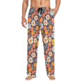 thumbnail image 1 of FORMRS Mens Pajama Pants with Pockets Sleepwear Lounge Bottoms Sizes S-2XL, Colorful Flowers, 1 of 7