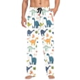 thumbnail image 1 of FORMRS Mens Pajama Pants with Pockets Sleepwear Lounge Bottoms Sizes S-2XL, Dinosaur Pattern, 1 of 7