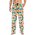 thumbnail image 1 of FORMRS Mens Pajama Pants with Pockets Sleepwear Lounge Bottoms Sizes S-2XL, Floral Blooms, 1 of 7