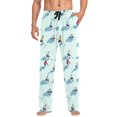 thumbnail image 1 of FORMRS Mens Pajama Pants with Pockets Sleepwear Lounge Bottoms Sizes S-2XL, Ice Hockey, 1 of 7