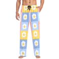 thumbnail image 1 of FORMRS Mens Pajama Pants with Pockets Sleepwear Lounge Bottoms Sizes S-2XL, Light Blue Daisy, 1 of 7