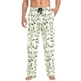 thumbnail image 1 of FORMRS Mens Pajama Pants with Pockets Soft Cotton Sleepwear Lounge Bottoms, Sizes S-2XL, Lush Greenery, 1 of 7