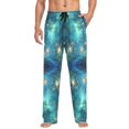 thumbnail image 1 of FORMRS Mens Pajama Pants with Pockets Soft Cotton Sleepwear Lounge Bottoms, Sizes S-2XL, Magical Forest Glowing Lights, 1 of 7