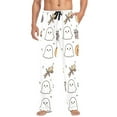 thumbnail image 1 of FORMRS Mens Pajama Pants with Pockets Soft Cotton Sleepwear Lounge Bottoms, Sizes S-2XL, Magical Halloween Ghost, 1 of 7