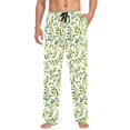thumbnail image 1 of FORMRS Mens Pajama Pants with Pockets Sleepwear Lounge Bottoms Sizes S-2XL, Olive Leaf, 1 of 7
