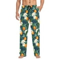 thumbnail image 1 of FORMRS Mens Pajama Pants with Pockets Sleepwear Lounge Bottoms Sizes S-2XL, Orange Fruit, 1 of 7