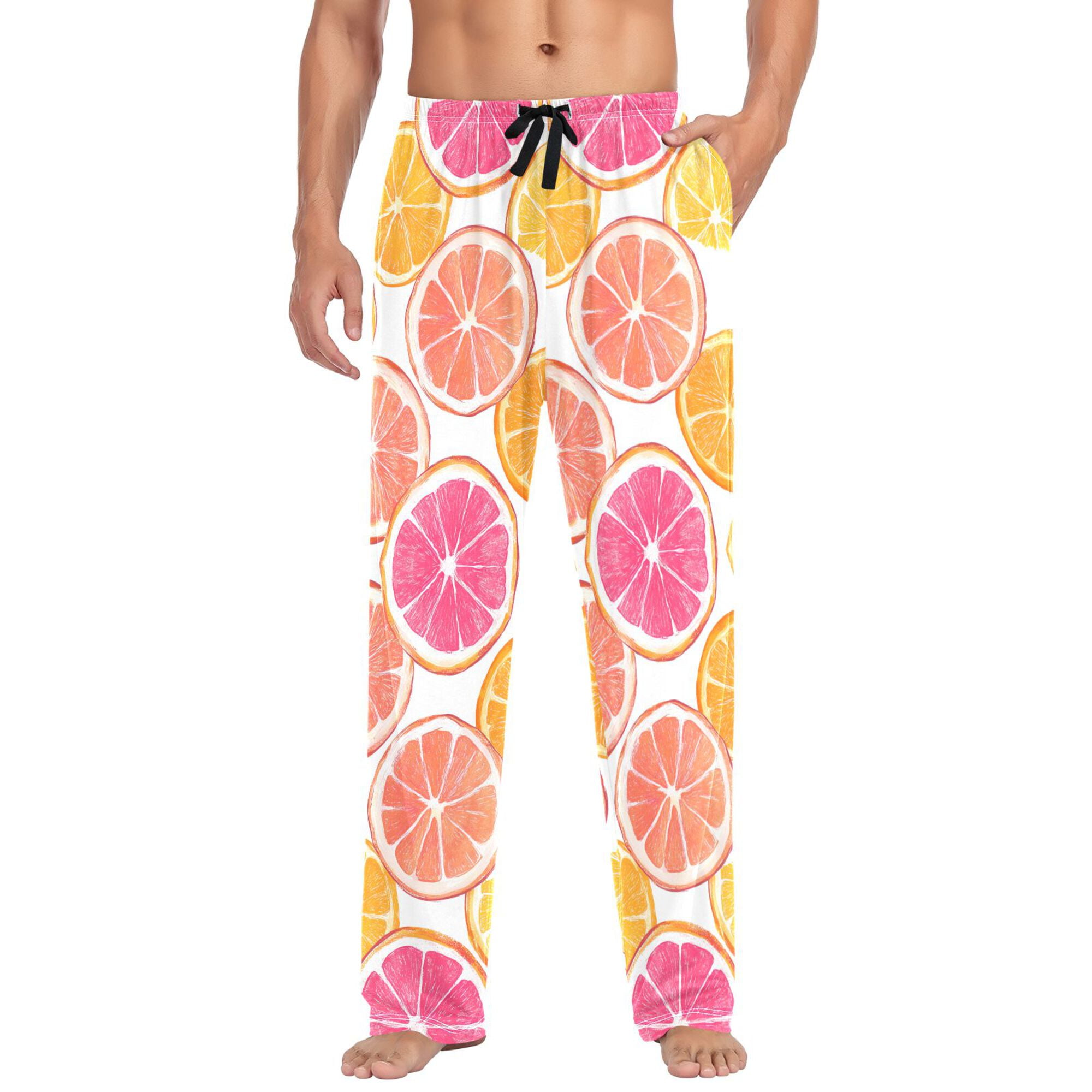 FORMRS Mens Pajama Pants with Pockets Sleepwear Lounge Bottoms Sizes S ...