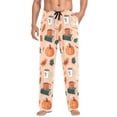 thumbnail image 1 of FORMRS Mens Pajama Pants with Pockets Sleepwear Lounge Bottoms Sizes S-2XL, Pink Fall Coffee, 1 of 7