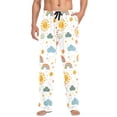 thumbnail image 1 of FORMRS Mens Pajama Pants with Pockets Sleepwear Lounge Bottoms Sizes S-2XL, Rainbows Pattern, 1 of 7