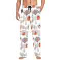thumbnail image 1 of FORMRS Mens Pajama Pants with Pockets Sleepwear Lounge Bottoms Sizes S-2XL, Snow Cartoon Houses, 1 of 7