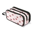 thumbnail image 1 of FORMRS Pencil Case with 3 Compartments School Large Capacity Zipper Pen Pouch Stationery Organizer, Cartoon Elephant Pattern, 1 of 8
