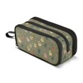 thumbnail image 1 of FORMRS Pencil Case with 3 Compartments School Large Capacity Zipper Pen Pouch Stationery Organizer, Cartoon Guitar Pattern, 1 of 8