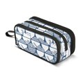 thumbnail image 1 of FORMRS Pencil Case with 3 Compartments School Large Capacity Zipper Pen Pouch Stationery Organizer, Cartoon Noodles Cat Pattern, 1 of 8