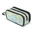 thumbnail image 1 of FORMRS Pencil Case with 3 Compartments School Large Capacity Zipper Pen Pouch Stationery Organizer, Surfing Car Pattern, 1 of 8