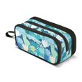 thumbnail image 1 of FORMRS Pencil Case with 3 Compartments School Large Capacity Zipper Pen Pouch Stationery Organizer, Vibrant Cat Pattern, 1 of 8