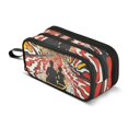 thumbnail image 1 of FORMRS Pencil Case with 3 Compartments Zipper Pouch, Elementary School Level and up, Abstract Boat Ride, 1 of 8