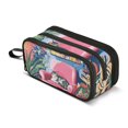 thumbnail image 1 of FORMRS Pencil Case with 3 Compartments Zipper Pouch, Elementary School Level and up, Art Cat, 1 of 8