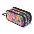 thumbnail image 1 of FORMRS Pencil Case with 3 Compartments Zipper Pouch, Elementary School Level and up, Art Map, 1 of 8