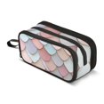 thumbnail image 1 of FORMRS Pencil Case with 3 Compartments Zipper Pouch, Elementary School Level and up, Art Pattern, 1 of 8